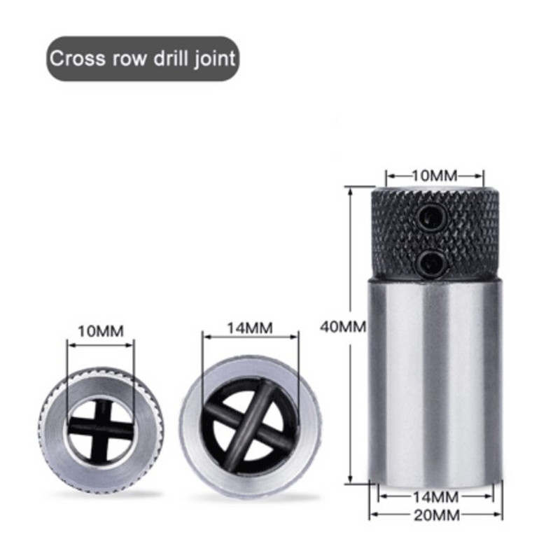 Famegmunkáló fúró sor kereszthüvely bilincs kereszt típusú fúrópersely talp fa fúrófejhez fúrótorony befogó tokmányhoz