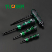 Σετ κατσαβιδιών Phillips Διπλής κεφαλής Διπλής χρήσης Τηλεσκοπικές μύτες κατσαβιδιού με σχισμή Κατσαβίδια με μαγνητικό δακτύλιο κρούσης ακριβείας