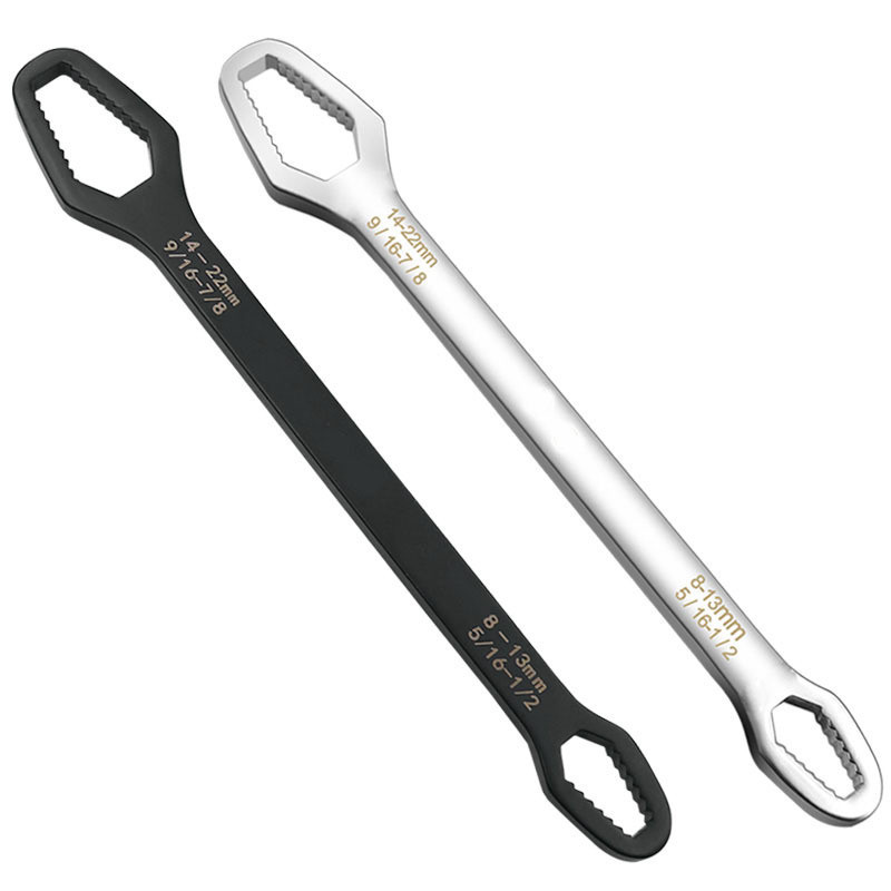 8-22 mm universālā Torx uzgriežņu atslēga Pašpievelkošas regulējamas brilles Uzgriežņu atslēgas dēlis Divgalvu Torx uzgriežņu atslēga Rokas instrumenti Abi gali 270 mm