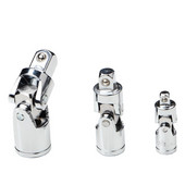 1/4 3/8 1/2 króm-vanádium acél hüvelyű adapter átalakító meghajtó aljzat csavarkulcs adapter csavarkulcs-hüvely csukló átalakító kéziszerszámok