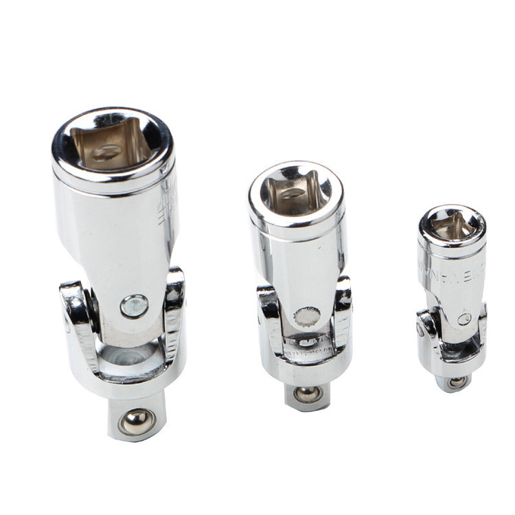 1/4 3/8 1/2 króm-vanádium acél hüvelyű adapter átalakító meghajtó aljzat csavarkulcs adapter csavarkulcs-hüvely csukló átalakító kéziszerszámok