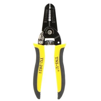 TU-2021 Precise Wire Stripper/Cutter Tool Clamp & Steel Wire Cable Cutter Plier Tool Stripping 22-10AWG Wire Stripper