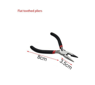 Mini Tangid Diagonaalsed Tangid Ümmargused painutatud nõela ninalõikur Käsitöö helmestega isoleeritud tangid isetegemise jaoks väikesed ehted tangid Tööriistad