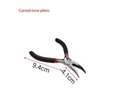 Mini Tangid Diagonaalsed Tangid Ümmargused painutatud nõela ninalõikur Käsitöö helmestega isoleeritud tangid isetegemise jaoks väikesed ehted tangid Tööriistad