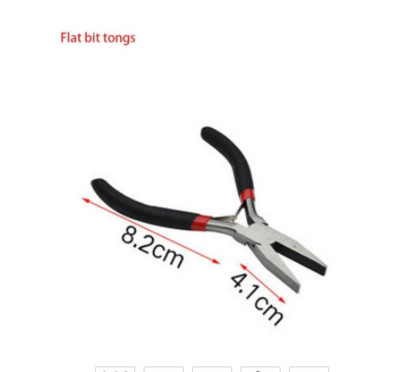 Mini Tangid Diagonaalsed Tangid Ümmargused painutatud nõela ninalõikur Käsitöö helmestega isoleeritud tangid isetegemise jaoks väikesed ehted tangid Tööriistad