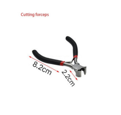 Mini Tangid Diagonaalsed Tangid Ümmargused painutatud nõela ninalõikur Käsitöö helmestega isoleeritud tangid isetegemise jaoks väikesed ehted tangid Tööriistad