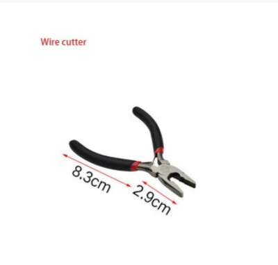 Mini Tangid Diagonaalsed Tangid Ümmargused painutatud nõela ninalõikur Käsitöö helmestega isoleeritud tangid isetegemise jaoks väikesed ehted tangid Tööriistad