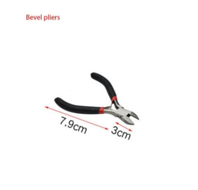 Mini Tangid Diagonaalsed Tangid Ümmargused painutatud nõela ninalõikur Käsitöö helmestega isoleeritud tangid isetegemise jaoks väikesed ehted tangid Tööriistad