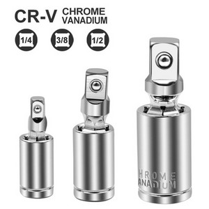 Elektrinis gręžimo lizdo adapteris smūginiam suktuvui su šešiakampiu kotu ir kvadratiniu lizdu grąžtai, pasukami ilgintuvai 1/4" 3/8" 1/2"