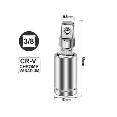 Elektrinis gręžimo lizdo adapteris smūginiam suktuvui su šešiakampiu kotu ir kvadratiniu lizdu grąžtai, pasukami ilgintuvai 1/4" 3/8" 1/2"