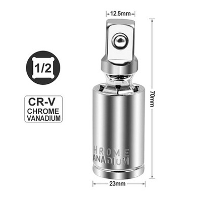 Elektrinis gręžimo lizdo adapteris smūginiam suktuvui su šešiakampiu kotu ir kvadratiniu lizdu grąžtai, pasukami ilgintuvai 1/4" 3/8" 1/2"