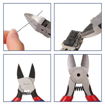 kaisi KS-KA05 / KS-KA05A Прецизни диагонални режещи клещи Резачи за електрически кабели Ножици Клещи Ръчни инструменти