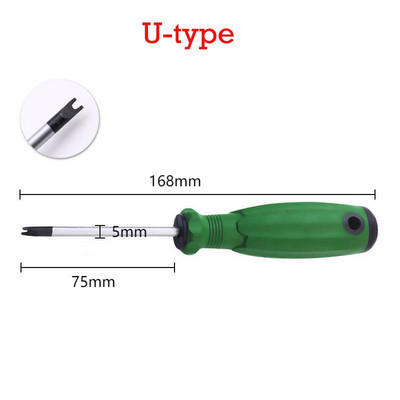 1tk erikujuline kolmnurkne kruvikeeraja/U-tüüpi/Y-tüüpi/sisemine rist/uus kolmepunktiline kruvikeeraja koduseks remondiks