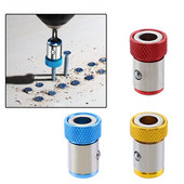 Magnētiskā uzgaļu turētāja sakausējums Elektriskais magnētiskais gredzens 1/4`` Skrūvgrieža uzgaļa galva Spēcīgs neslīdošs magnēta gredzens Phillip bitu magnetizatoram