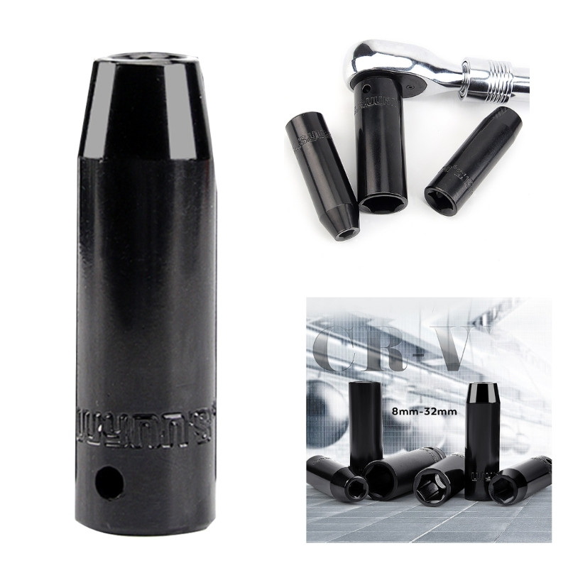 Κεφαλή κλειδιού εξαγωνικής υποδοχής 1/2 ιντσών 8-20 mm Τρυπάνι κλειδιού καστάνιας βαθιάς πρόσκρουσης