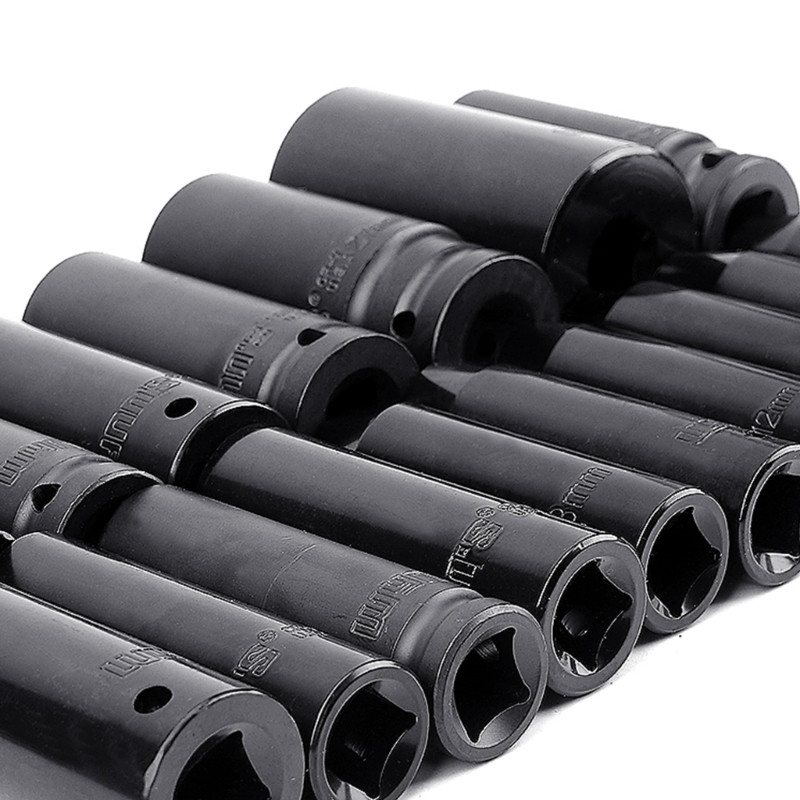 Κεφαλή κλειδιού εξαγωνικής υποδοχής 1/2 ιντσών 8-20 mm Τρυπάνι κλειδιού καστάνιας βαθιάς πρόσκρουσης