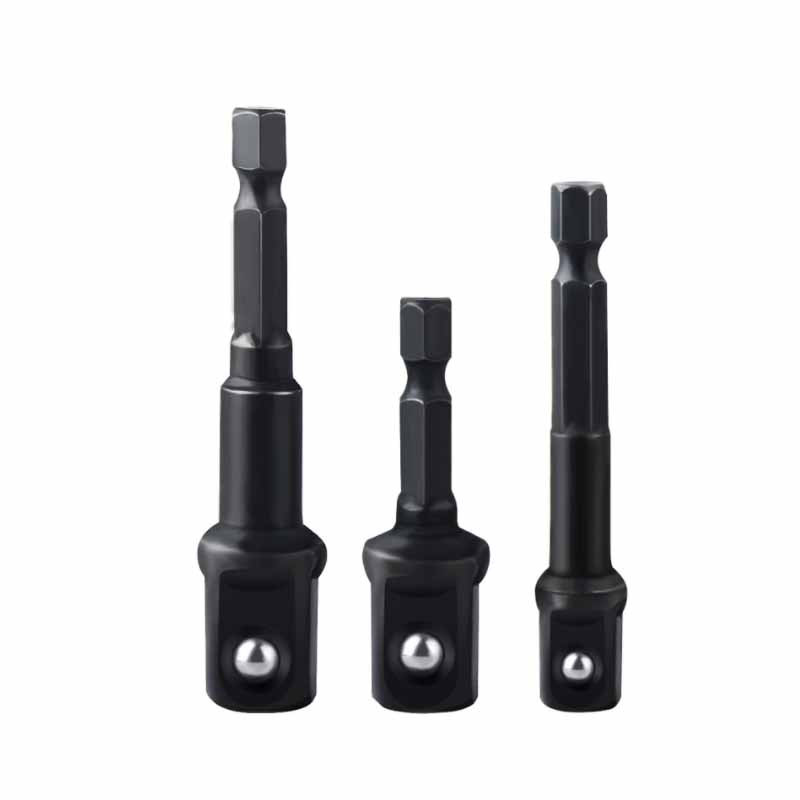 3/8 buc. adaptor manșon din oțel crom vanadiu cheie tubulară instrument de conversie tijă de foraj extinsă set de găurit hexagonal instrument electric