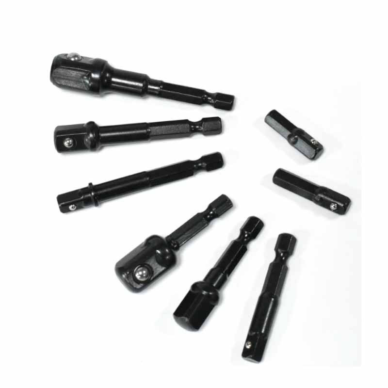 3/8 buc. adaptor manșon din oțel crom vanadiu cheie tubulară instrument de conversie tijă de foraj extinsă set de găurit hexagonal instrument electric