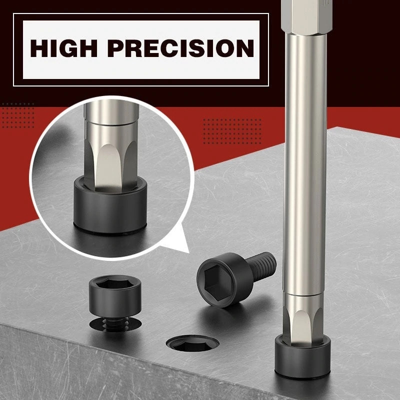 8 komada S2 čelični magnetni šesterokutni set bitova 1/4 inča šesterokutni set odvijača Set bitova 50 mm duljine H1.5-H8