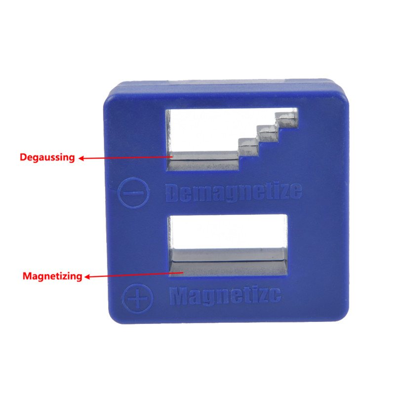 2-ühes magnetkruvikeeraja koos magnetiseerimis- ja demagnetiseerimistööriistaga, kiire ja tõhus professionaalne partiipeaga kruvikeeraja