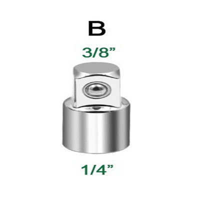 Adapter nasadnog ključa Adapter ključa sa čegrtaljkom 1/2 Big Fly Turn 3/8 Medium Fly Turn 1/4 Small Fly CR-V Ručni alati od krom-vanadij čelika
