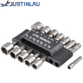 Csavarhúzó készlet 9/14 részes hatlapú hatlapú anya 1/4 hüvelykes csavar metrikus hüvelykes csavarhúzó hordozható elektromos foglalat kombinált szerszámkészlet