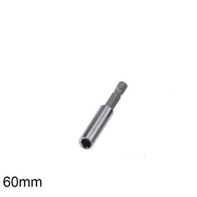 1 ΤΕΜ 60mm 75mm 100mm 150mm 1/4" Εξάγωνο στέλεχος ράβδος μακριά λαβή κατσαβίδι θήκη μύτης γρήγορης αλλαγής προέκταση εργαλείων χειρός