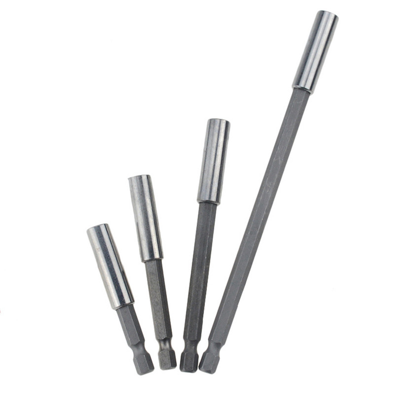 1 ΤΕΜ 60mm 75mm 100mm 150mm 1/4" Εξάγωνο στέλεχος ράβδος μακριά λαβή κατσαβίδι θήκη μύτης γρήγορης αλλαγής προέκταση εργαλείων χειρός
