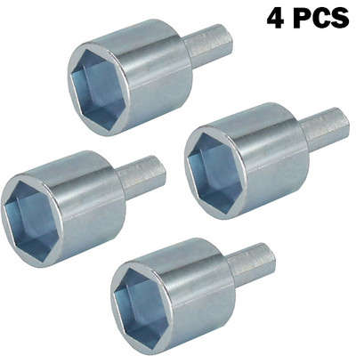 4 gab šķērveida domkrata urbjmašīnas adapteris 3/4'' sešstūra piedziņas domkratiem 3/8'' vai 1/2'' elektriskā urbjmašīna