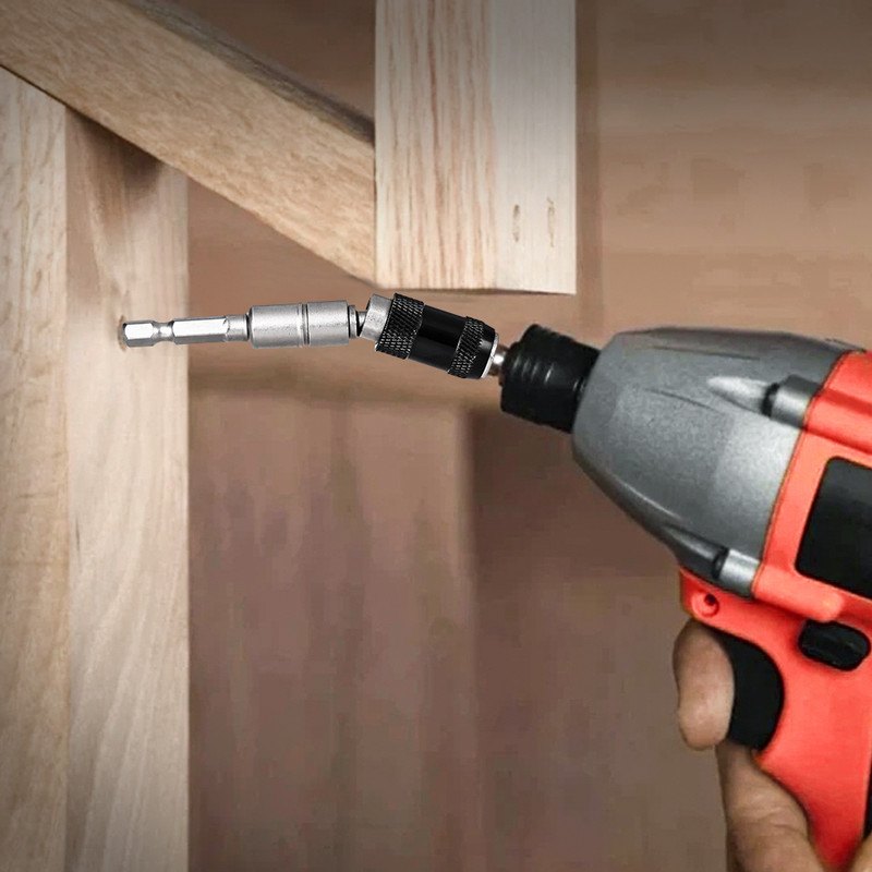 1/4 "kuuskant magnetrõngaga kruvikeeraja otsad puurida käsitööriistad puuriotsa pikendusvarras kiirvahetushoidja ajami juhik kruvi puuri otsik