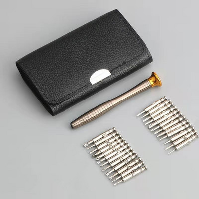 Mini șurubelniță de precizie 25 în 1, set magnetic, șurubelniță Torx electronică, kit de instrumente de reparație pentru deschidere, pentru iPhone, cameră, ceas, computer