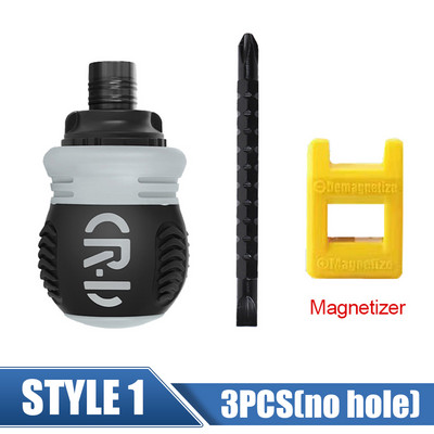 13 vienā sprūdrata skrūvgrieža rotējoša roktura komplekts Noņemams Crv magnētiskais daudzfunkcionālais instruments U tipa Y formas Phillips Cross trīsstūra galva