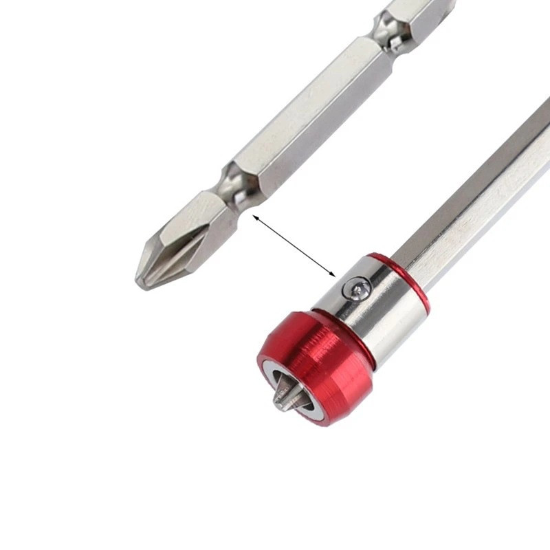 Univerzális mágnesgyűrű 6,35 mm-es 1/4"-es fúrószár mágneshez, erős gyűrű, erős mágnesező elektromos csavarhúzó bitek szerszámkészlet