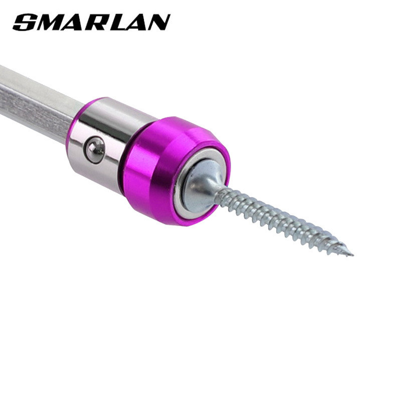 4 gab./komplektā Magnētiskā uzgaļa turētājs sakausējums Elektriskā magnētiskā gredzena skrūvgrieža uzgalis Pretkorozijas spēcīgs magnētētājs Phillip Drill Bit