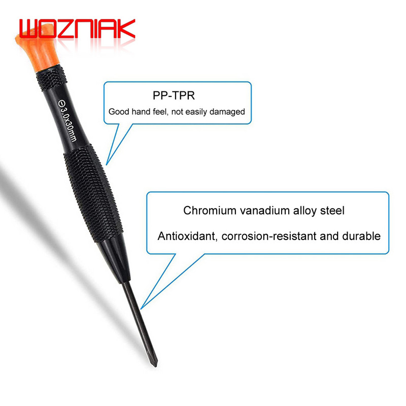 WOZNIAK kalakaalu käepideme kruvikeeraja hooldus demonteerimistööriistad iPhone'i jaoks Android telefoni kellad kellad lahtivõtmise tööriistakomplekt