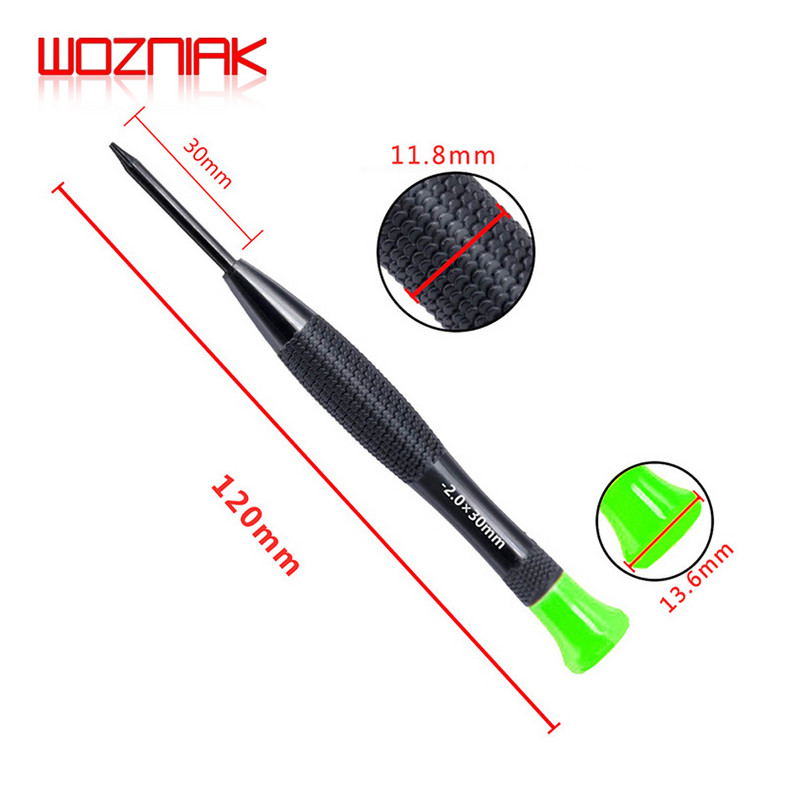 WOZNIAK kalakaalu käepideme kruvikeeraja hooldus demonteerimistööriistad iPhone'i jaoks Android telefoni kellad kellad lahtivõtmise tööriistakomplekt