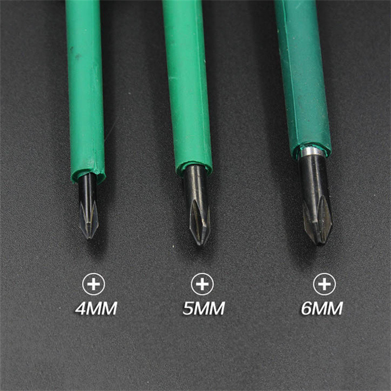 Professzionális elektromos teszter toll 220V csavarhúzó teljesítmény érzékelő szonda Ipari feszültség teszt toll 4x75mm 5x100mm 6x125mm