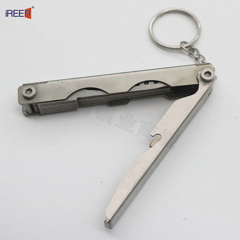 11 viename remonto šaltkalvio įrankiai Sulankstomos šukos nerūdijančio plieno namų spynų atidarytuvo įrankiai