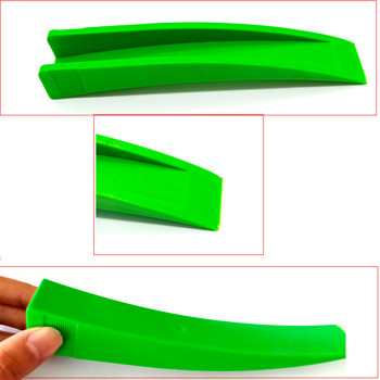 CHKJ Висококачествен зелен комплект Издръжлив найлонов клин Crowbar Locksmith Tool Master Auto Car Door Lock Инструменти за отключване