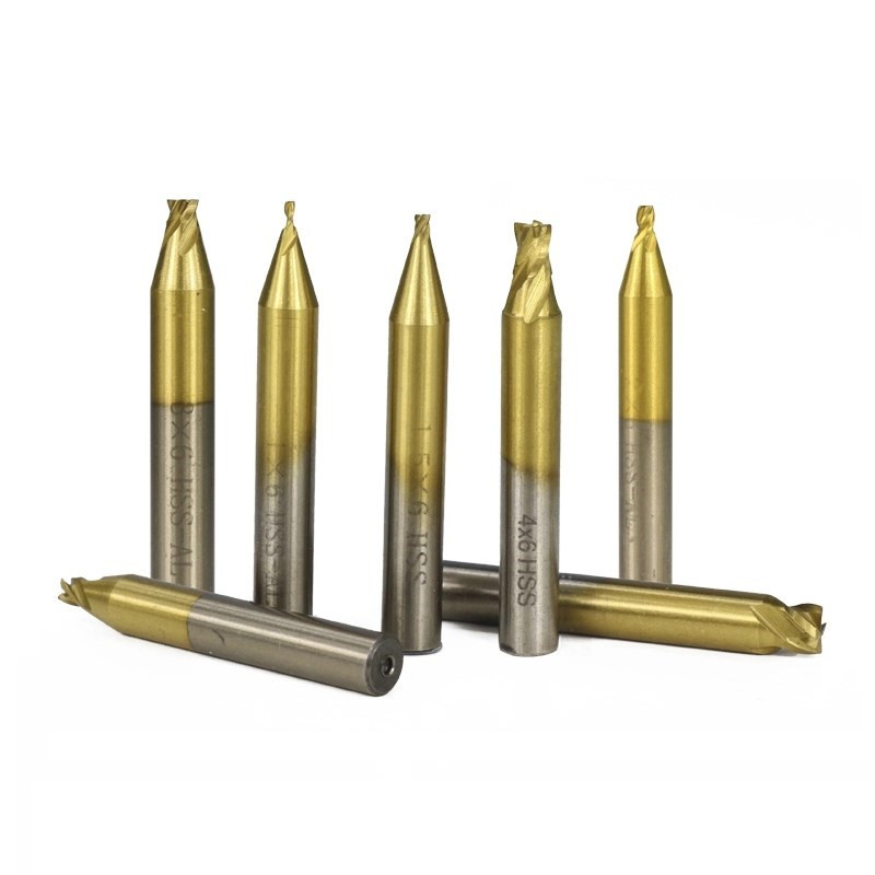 XCAN 1 tk 6 mm varrega Ti-kattega HSS vertikaalse võtmega masinalõikurid ukse auto võtmelõikuri masina osade võtmete valmistaja Lukksepa tööriistad 1.0-5.0