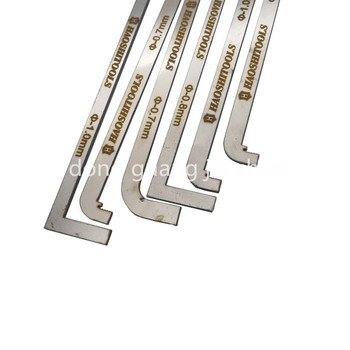 Горещи продавани 6 броя / комплект резервен инструмент за завъртане / двуглав опън гаечен ключ инструмент практичен ключарски инструмент