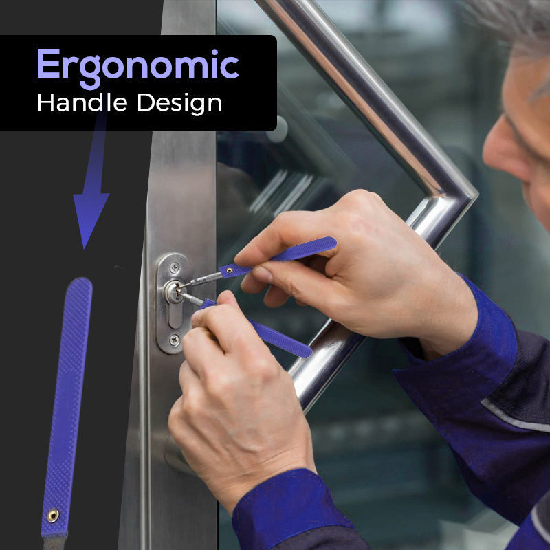 Mintiml® Komplet za rastavljanje slomljenog ključa Set bravarskih alata Uzimanje slomljenih ključeva Lako van brave Paket alata za popravak zaključavanja