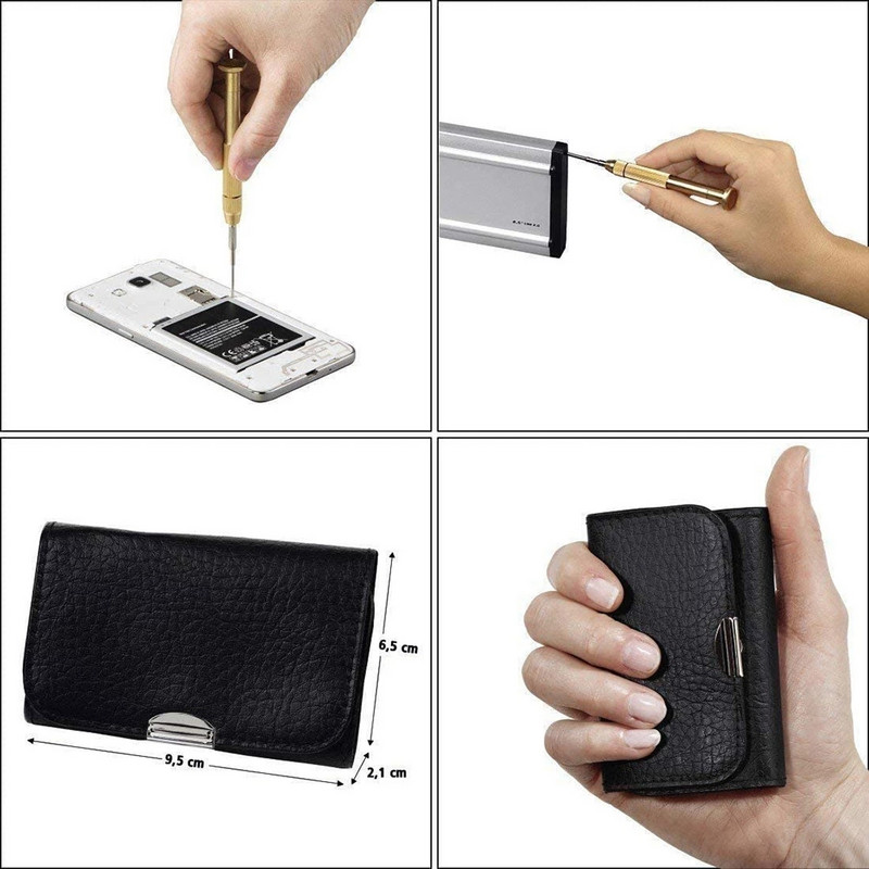 25 az 1-ben mini precíziós csavarhúzó mágneses készlet, elektronikus Torx csavarhúzó nyitó javítószerszámkészlet iPhone fényképezőgéphez, PC-hez