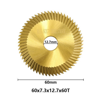 XCAN 1db 60/70mm 60 80 100 fogú, kétoldalas HSS kulcsos gépi fűrészlap autókulcsvágó géphez, illeszthető a 238BS 100E1-re