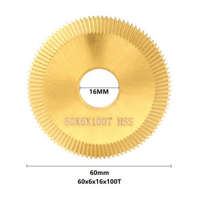 XCAN 1db 60/70mm 60 80 100 fogú, kétoldalas HSS kulcsos gépi fűrészlap autókulcsvágó géphez, illeszthető a 238BS 100E1-re