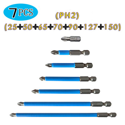 PH1 PH2 PH3 PZ1 PZ2 PZ3 Cap de șurubelniță anti-alunecare Puternică magnetică cruce manuală Burghiu electric Șurubelniță electrică cu aer Instrumente cu cap