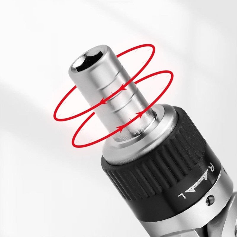 Mini racsnis csavarhúzó Mágneses teleszkópos munkamegtakarító csavarhúzó M89B