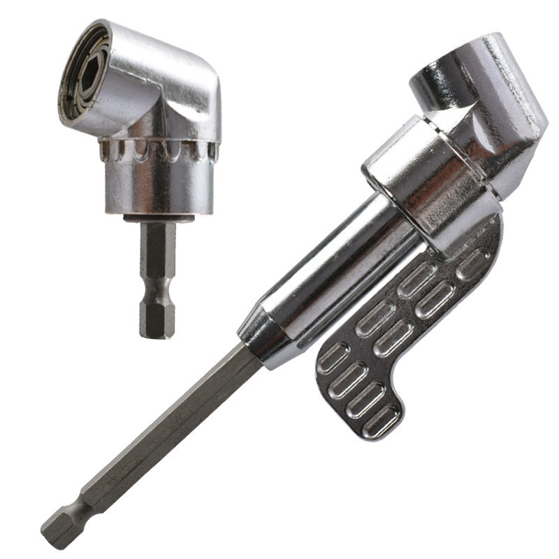 105 fokos szögben hosszabbító csavarhúzó-aljzat Hatszögletű fogantyú Szél-adagtartó Adapter állítható fúvókák