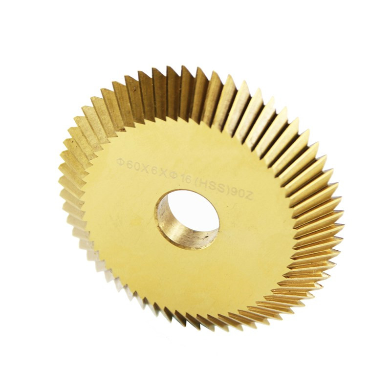 Mașină de copiat chei XCAN 1 buc 60x6x16mm 90 de dinți HSS mașină de tăiat chei Lamă de ferăstrău Se potrivește pe mașina 238BS 2AS pentru fabricarea cheilor