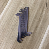 Šaltkalvio užrakto išmontavimo įrankio nuėmimo 6 vnt. Šaltkalvio dėžutės kaiščio nuėmimo įrankių rinkinys Viršutinio kaiščio plastikinio darbinio tvirtinimo rinkinys